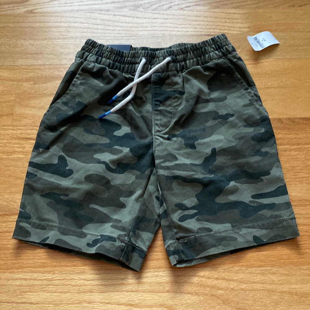 Kids camouflage shorts
